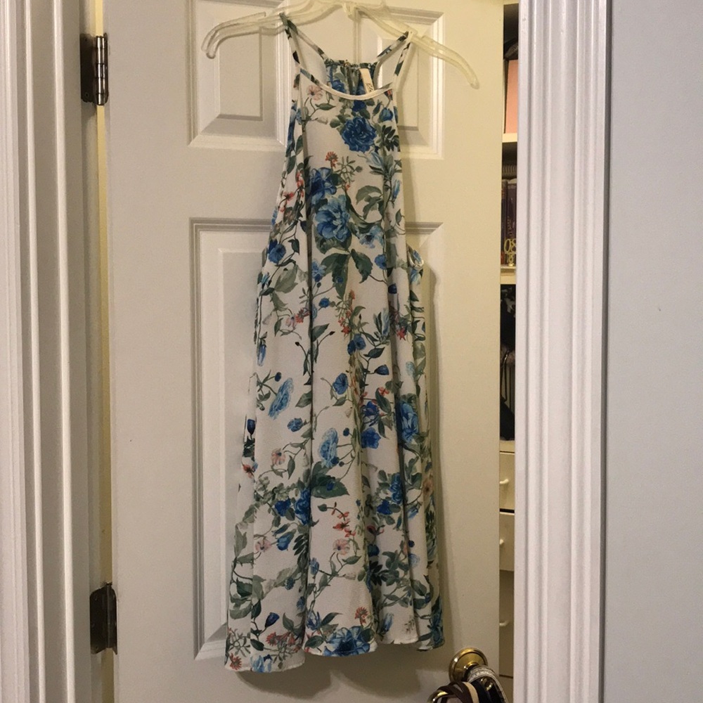 Floral tank dress